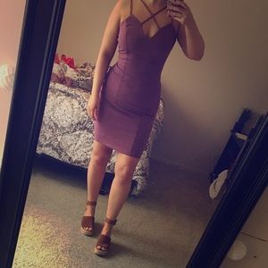 Charlotte Russe criss cross dress